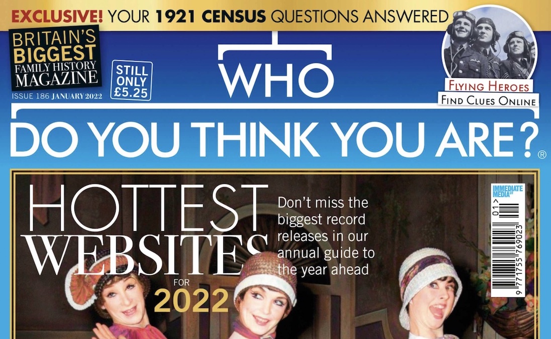 Who Do You Think You Are? Magazine - Jan 2022 edition