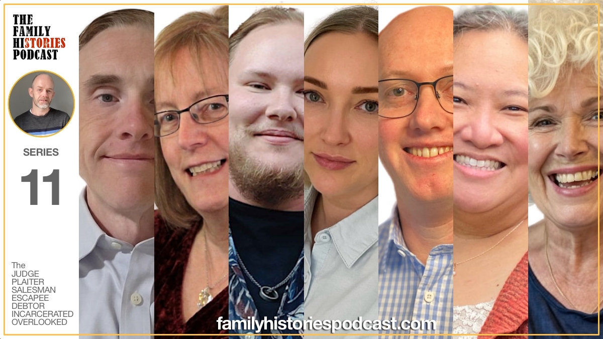 The Family Histories Podcast - Season 11 banner (2026)